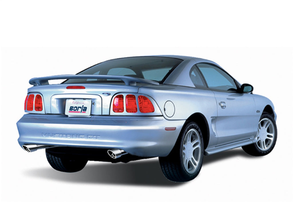 Borla 14445 Cat-Back Exhaust System - S-Type for Select Ford Mustang