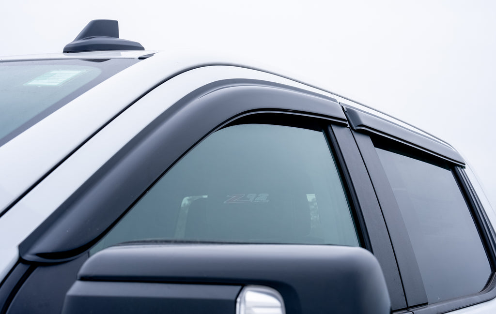 Black Horse Off Road 144888 Rain Guards for Select Toyota Tundra