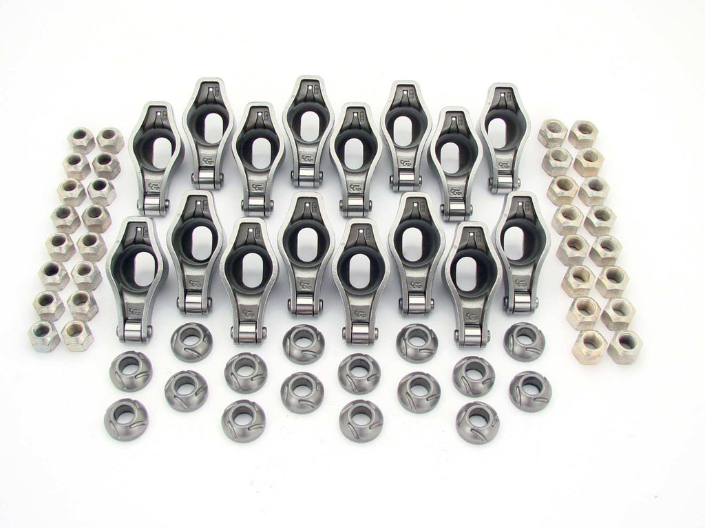 COMP Cams 1452-16 Magnum Roller 1.65 Ratio Rocker Arm Set for Pontiac 265-455 w/ 7/16" Stud