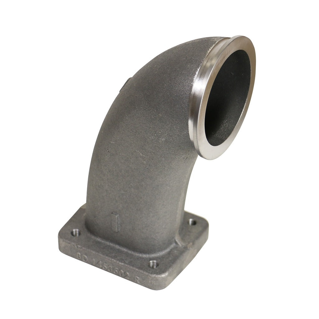 BD Diesel 1453502 Hot Pipe Adapter - S300/S400 V-Band to T4 Turbo