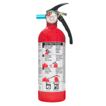 Kidde 466294MTL Kitchen/Garage Home Series Fire Extinguisher - 2lb, 5-B:C