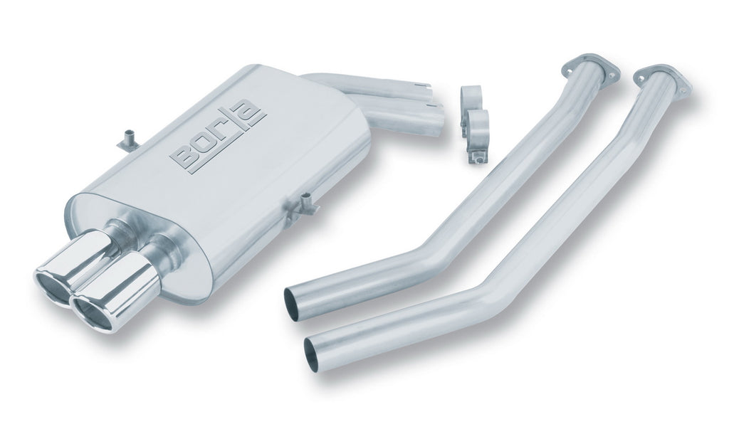 Borla 14553 Cat-Back Exhaust System - Touring for Select BMW 325i, BMW 328i, BMW M3