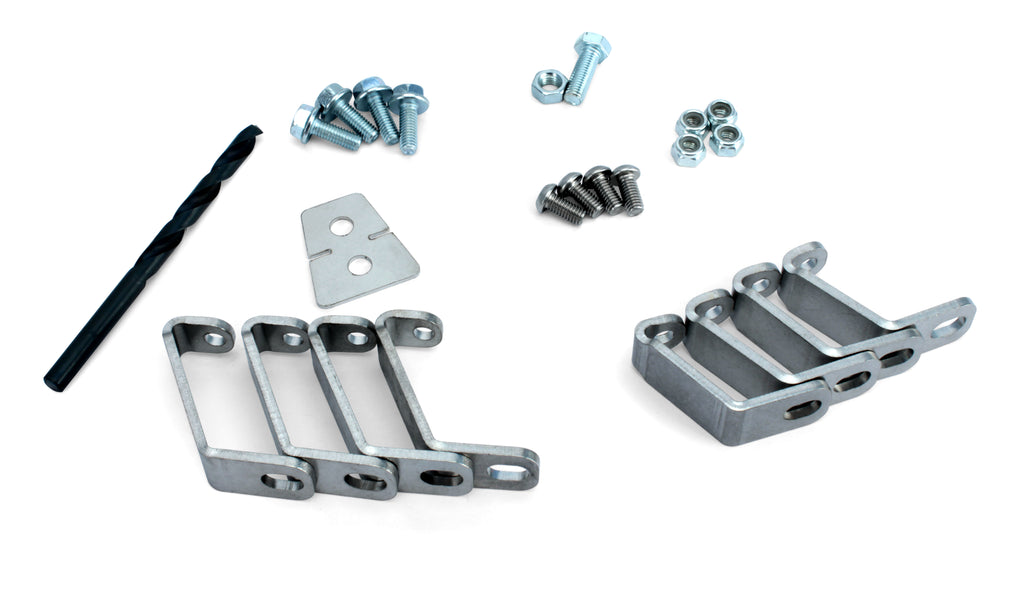 FAST 146030-KIT Round OE Fuel Rail Bracket Kit for Truck w/ Factory Rails and LSXrt Manifold