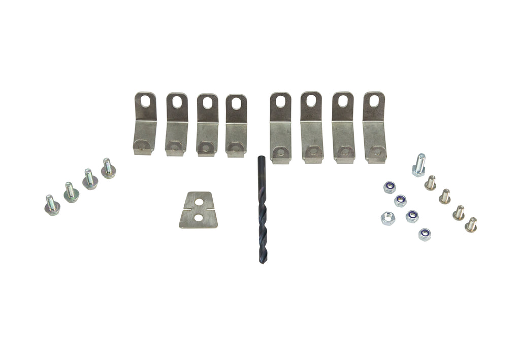 FAST 146030-KIT Round OE Fuel Rail Bracket Kit for Truck w/ Factory Rails and LSXrt Manifold