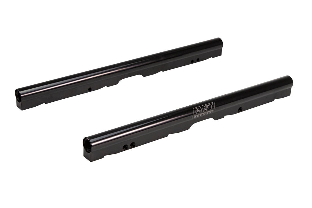 FAST 146035B-KIT Black Billet Fuel Rail Kit for LSX 92mm and GM LS1/LS6 Intake Manifolds