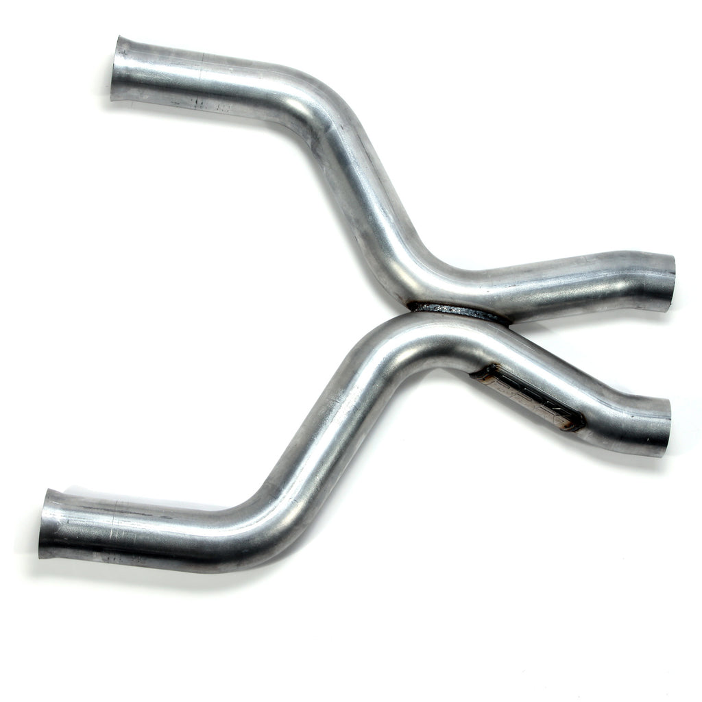 BBK Performance Parts 1460 2011-2014 MUSTANG GT 2-3/4 SHORT MID AFTER-CAT X PIPE for Select Ford Mustang
