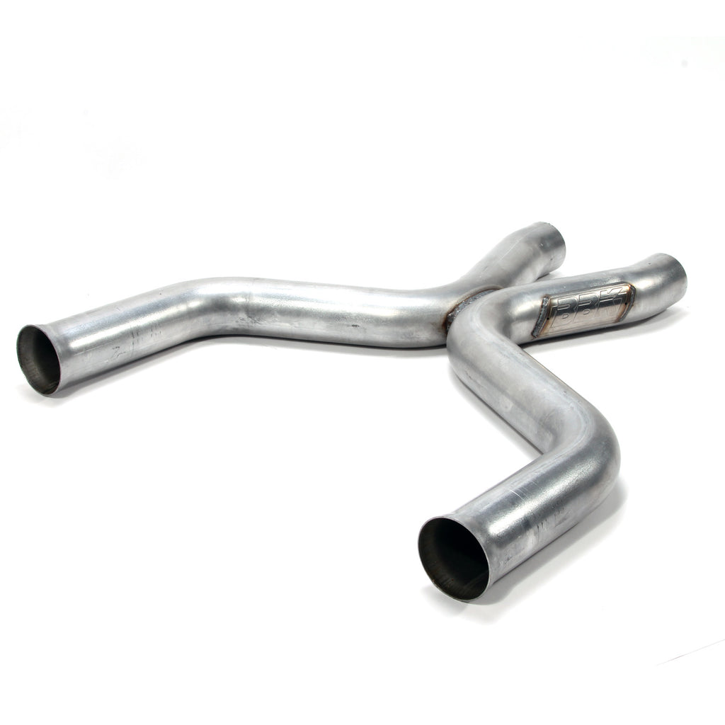 BBK Performance Parts 1460 2011-2014 MUSTANG GT 2-3/4 SHORT MID AFTER-CAT X PIPE for Select Ford Mustang
