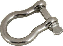 Load image into Gallery viewer, Seadog SED-147060-1 316 Stainless Steel Bow Shackle, 3/8&quot;
