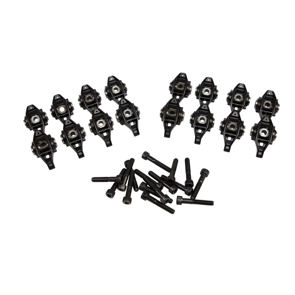 COMP Cams 1477-16 Trunnion-Upgraded 1.7 Ratio Rocker Arm Set for GM LS1 for Select Buick Allure, Buick LaCrosse, Buick Rainier, Cadillac Escalade, Chevrolet Avalanche, Chevrolet Avalanche 1500, Chevrolet Cheyenne, Chevrolet Colorado, Chevrolet Express