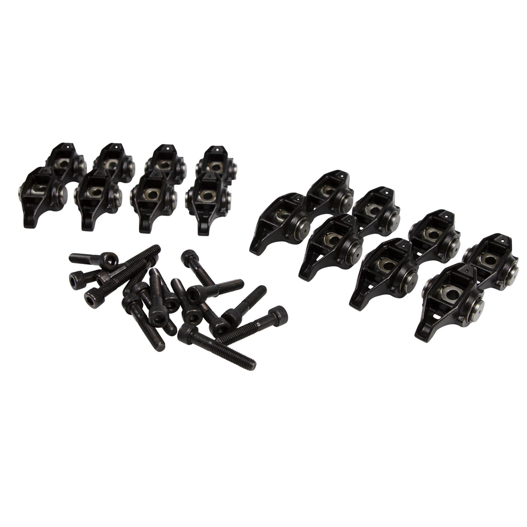 COMP Cams 1477-16 Trunnion-Upgraded 1.7 Ratio Rocker Arm Set for GM LS1 for Select Buick Allure, Buick LaCrosse, Buick Rainier, Cadillac Escalade, Chevrolet Avalanche, Chevrolet Avalanche 1500, Chevrolet Cheyenne, Chevrolet Colorado, Chevrolet Express