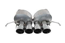 Load image into Gallery viewer, Corsa Performance 14776 2.75in. Valve-Back w Dual Mode NPP; Dual Rear Exit with Quad 4.5in. Polished Pro for Select Chevrolet Corvette