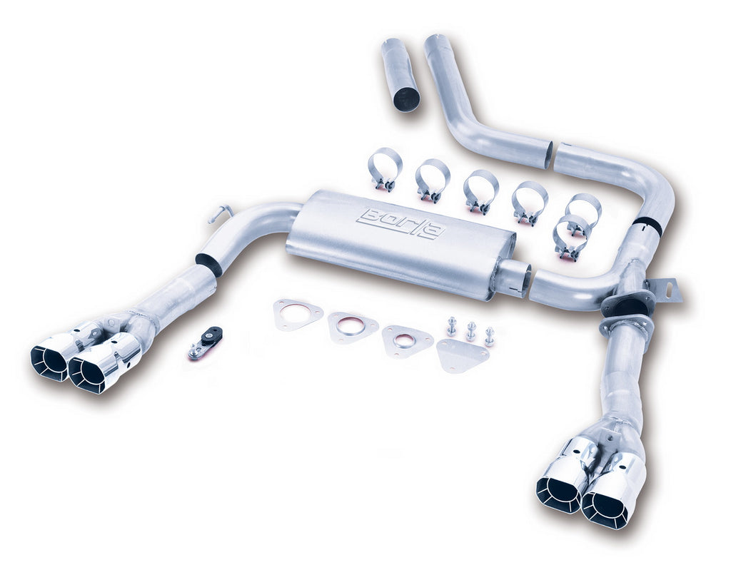 Borla 14780 Cat-Back Exhaust System - S-Type for Select Chevrolet Camaro, Pontiac Firebird