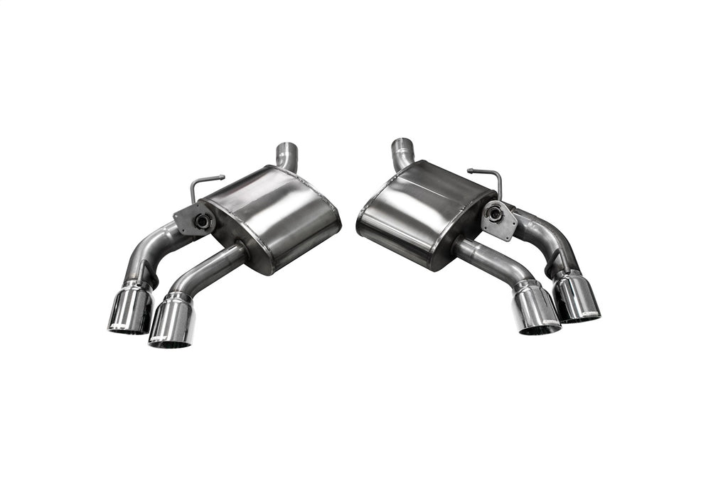 Corsa Performance 14789 2.75in. Axle-Back Exhaust with Dual Mode NPP; Dual Rear Exit with Twin 4.0in. Pr for Select Chevrolet Camaro, Toyota 86