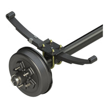 Load image into Gallery viewer, CURT 148627 12-1/4" Standard Threaded Grease Brake Hub Assembly with Installed Bearing Kit