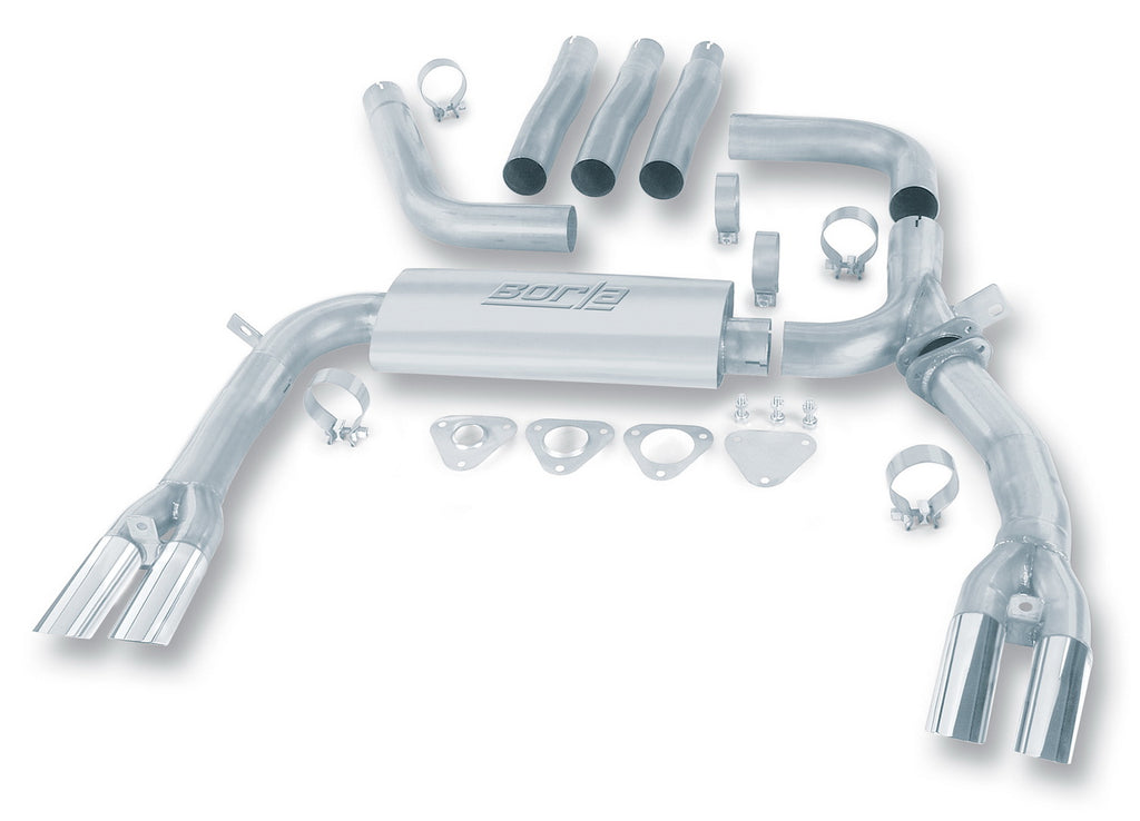 Borla 14888 Cat-Back Exhaust System - Adjustable SPL for Select Chevrolet Camaro, Pontiac Firebird