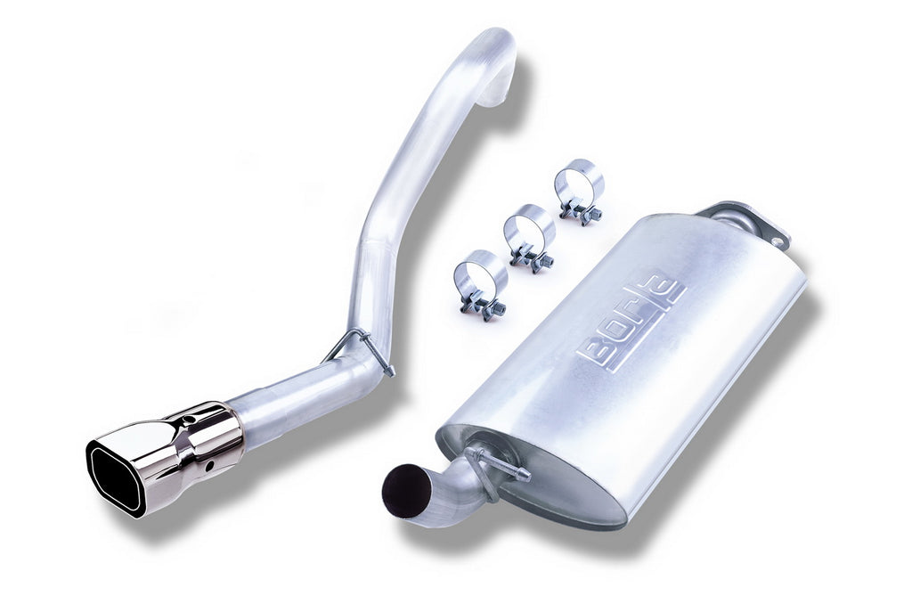 Borla 14924 Cat-Back Exhaust System - Touring for Select Jeep TJ, Jeep Wrangler