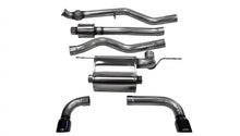 Load image into Gallery viewer, Corsa Performance 14937BLK 3.0in. Cat-Back Dual Rear Exit with Single 3.5in. Black PVD Pro-Series Tips for Select BMW 335i