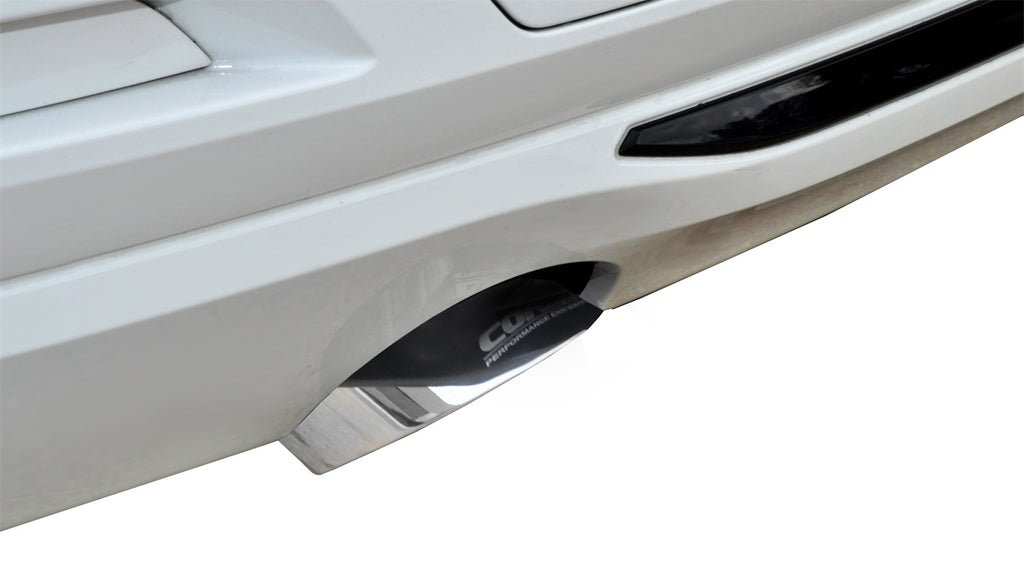 Corsa Performance 14937 3.0in. Cat-Back Dual Rear Exit with Single 3.5in. Polished Pro-Series Tips for Select BMW 335i