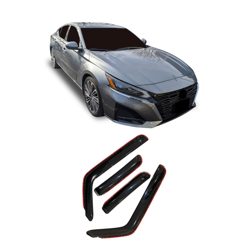Black Horse Off Road 1494205IN Rain Guards for Select Nissan Altima