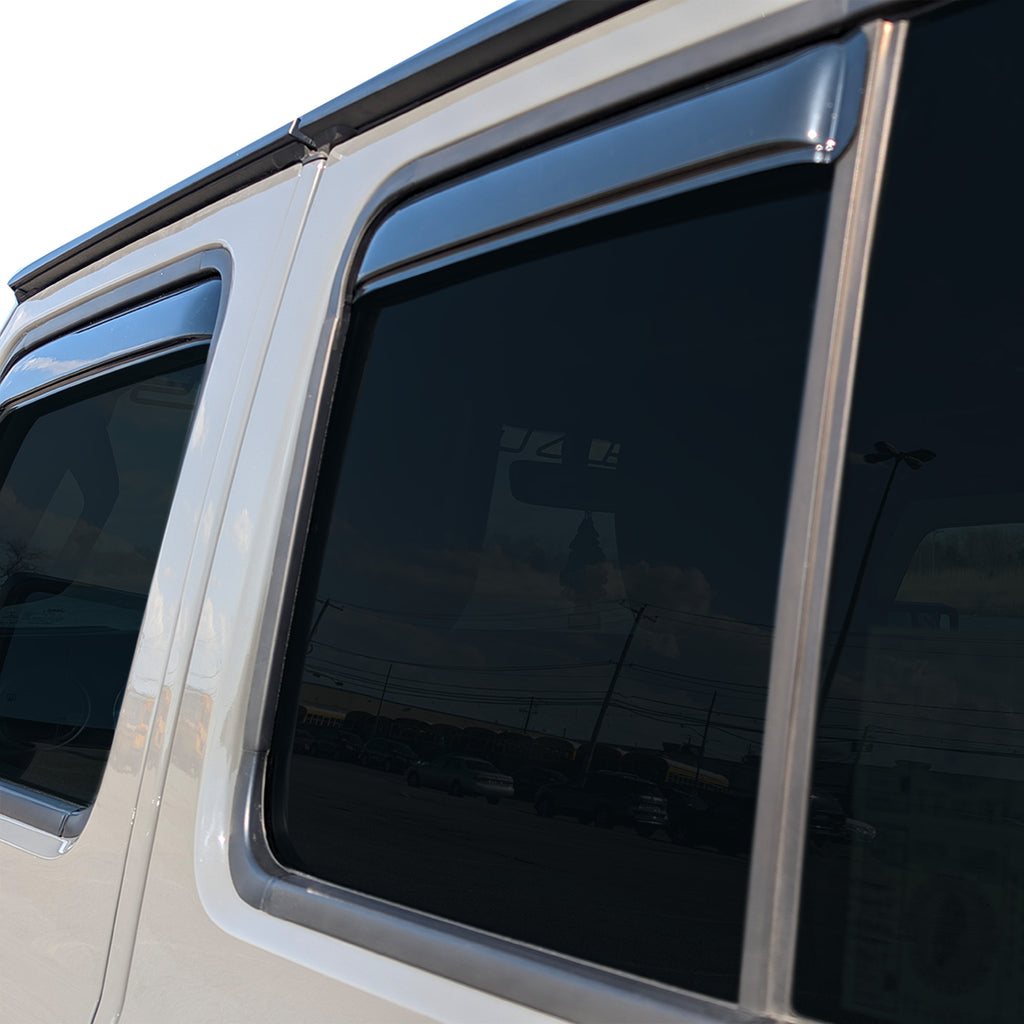 Black Horse Off Road 1494249IN Rain Guards for Select Jeep Wrangler