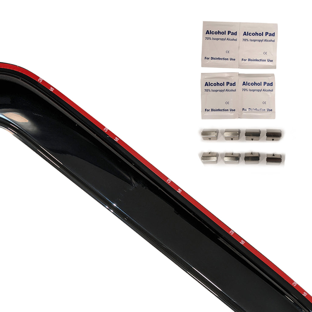 Black Horse Off Road 1494267IN Rain Guards for Select Dodge Durango