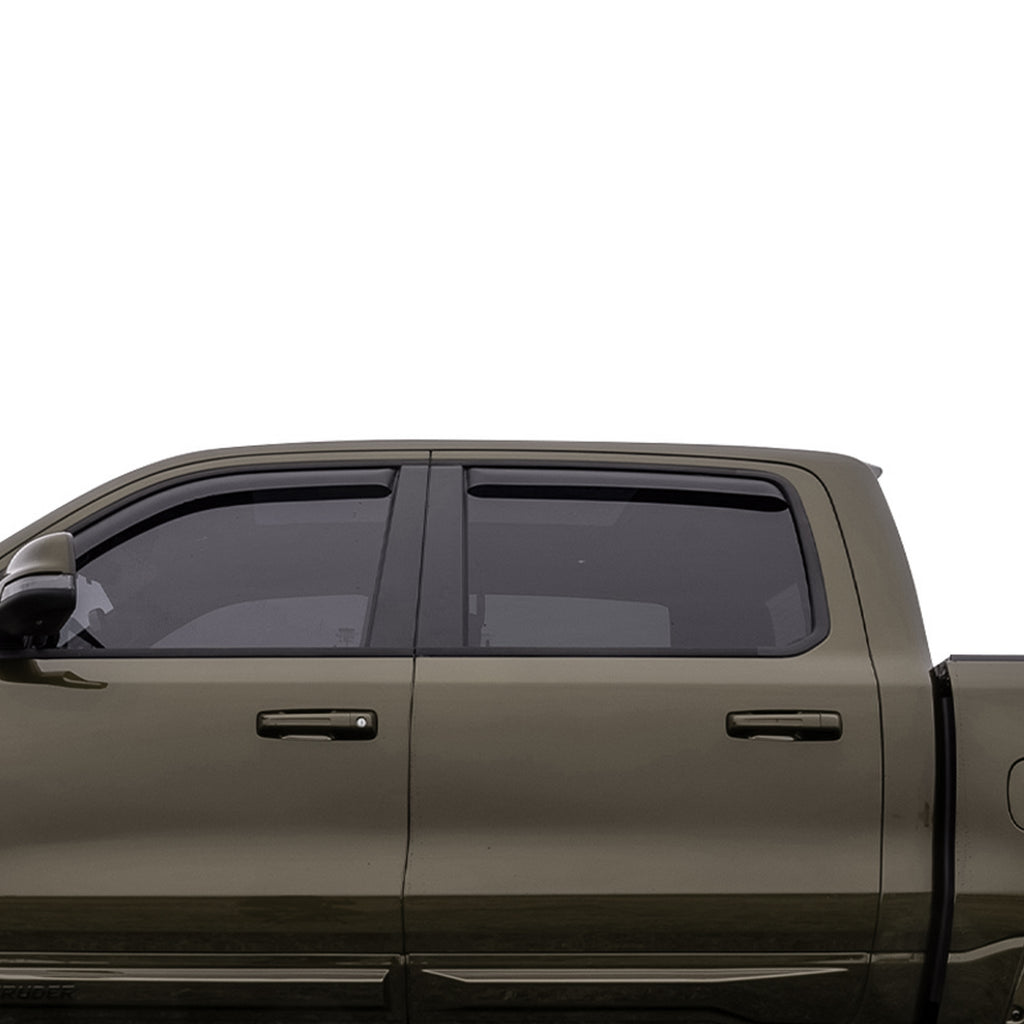 Black Horse Off Road 1494788IN Rain Guards for Select Nissan Frontier