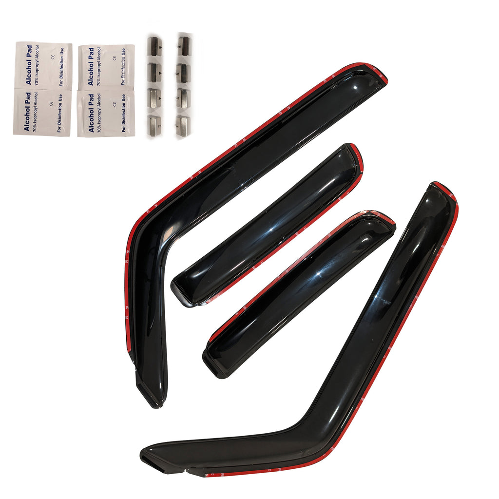 Black Horse Off Road 1494812IN Rain Guards for Select GMC Terrain