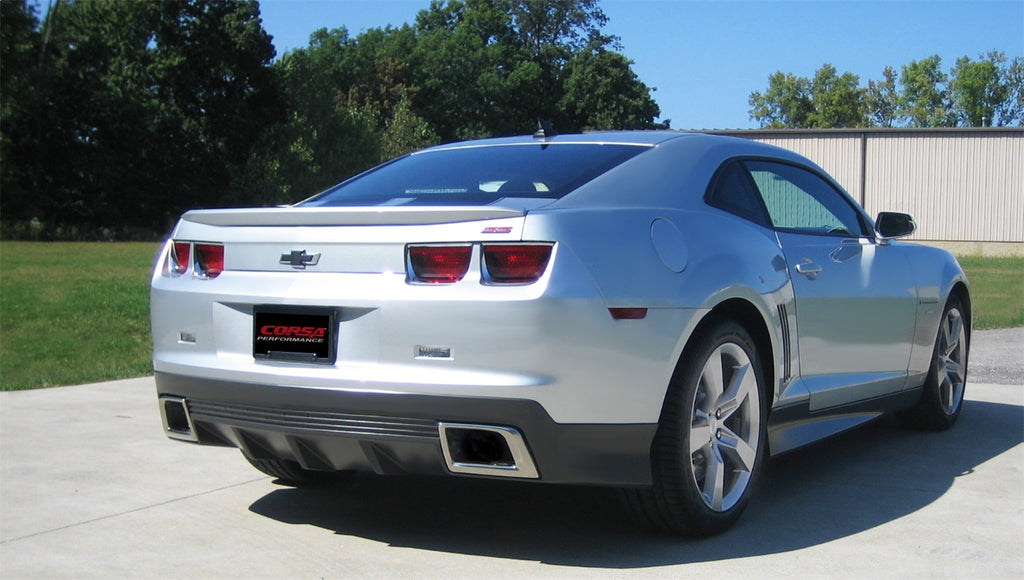 Corsa Performance 14976 3.0in. Cat-Back Dual Rear Exit without Tips for Select Chevrolet Camaro
