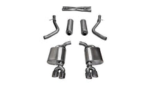 Load image into Gallery viewer, Corsa Performance 14985 2.5in. Cat-Back Dual Rear Exit with Twin 3.5in. Polished Pro-Series Tips for Select Dodge Challenger