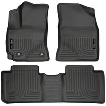 Load image into Gallery viewer, 14C-Corolla-Fits-Models-With-Automatic-Transmission-Only-Front2Nd-Seat-Liners-Weatherbeater-Black