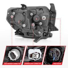 Load image into Gallery viewer, 14C-Tundra-Projector-Headlights-WUbar-Switchback-Black-WDrl