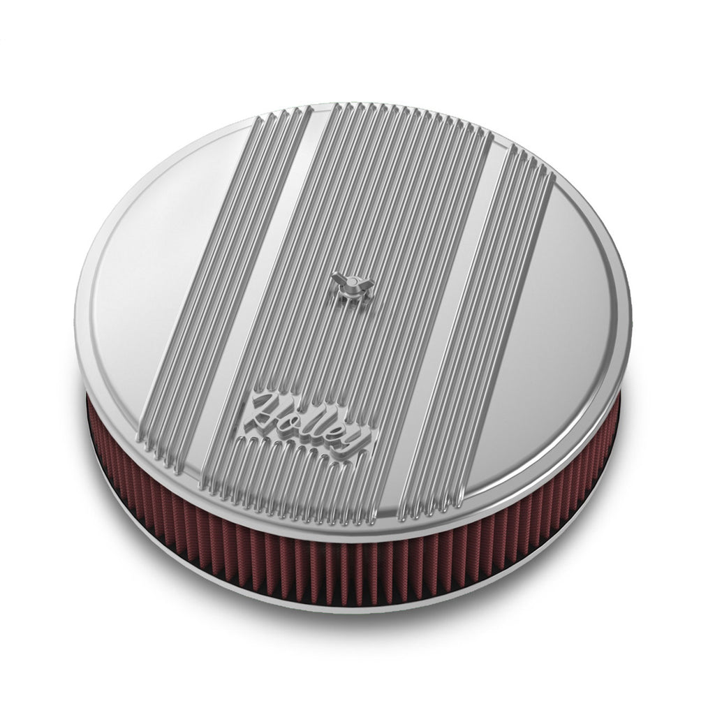 14X3-Die-Cast-Finned-Alm-Air-Cleaner-Polished