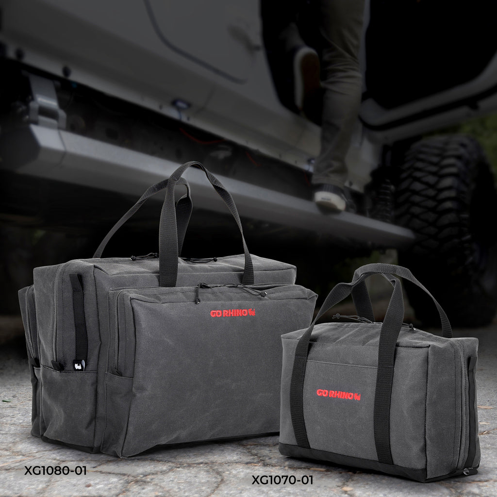 Xventure-Gear-Bag---Large-(13X14x22in.-Closed)-12Oz-Waxed-Canvas---Black