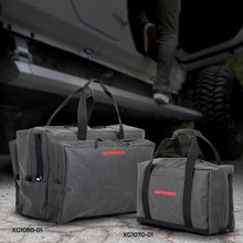 Load image into Gallery viewer, Xventure-Gear-Bag---Large-(13X14x22in.-Closed)-12Oz-Waxed-Canvas---Black