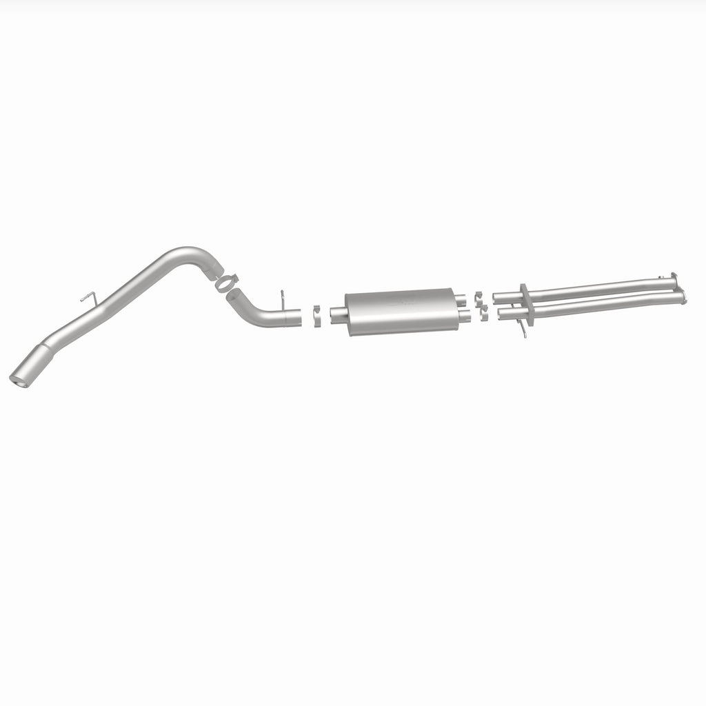 MagnaFlow Exhaust Products 15699 Street Series Polished Cat-Back System for Select Chevrolet C1500 Suburban, Chevrolet C2500 Suburban, Chevrolet K1500 Suburban, Chevrolet K2500 Suburban, GMC C1500 Suburban, GMC C2500 Suburban, GMC K1500 Suburban, GMC