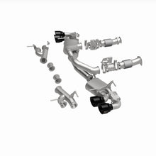 Load image into Gallery viewer, MagnaFlow Exhaust Products 19545 xMOD Series Black Chrome Tips Cat-Back System for Select Chevrolet Corvette
