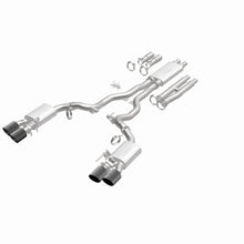 Load image into Gallery viewer, MagnaFlow Exhaust Products 19695 xMOD Series Carbon Fiber Tips Cat-Back System for Select Ford Mustang