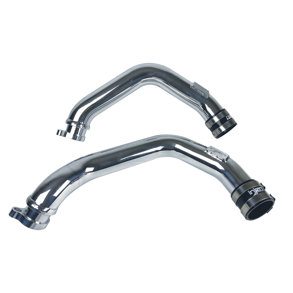 15-16-Bmw-M3-(F80)-L6-Twin-Turbo-Polished-Intercooler-Charge-Pipe-W-18In-Female-Npt-Bungs