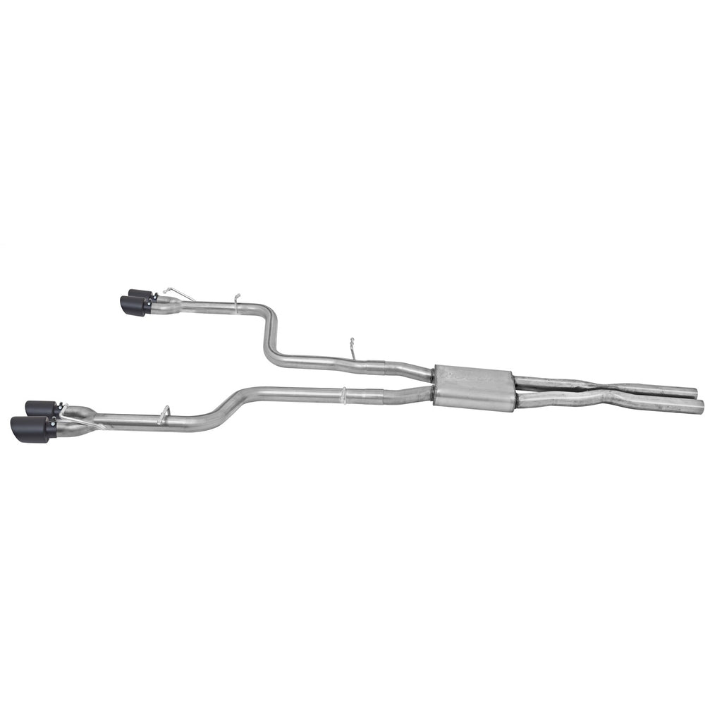 15-16-Dodge-Challenger-RT-5.7L-2.5In-Cat-Back-Dual-Exhaust---Black-Elite-(Ceramic)