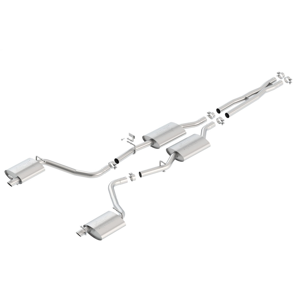 15-16-Dodge-Charger-3.6L-V6-Atak-Cat-Back-Exhaust-(Uses-Factory-Valence)