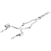 Load image into Gallery viewer, 15-16-Dodge-Charger-Hellcat-6.2L-V8-Atak-Catback-Exhaust-W-Valves-No-Tips-Factory-Valance