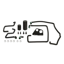 Load image into Gallery viewer, 15-16-Ford-F-150-Ecoboost-3.5L-Baffled-Oil-Catch-Can-Kit---Black