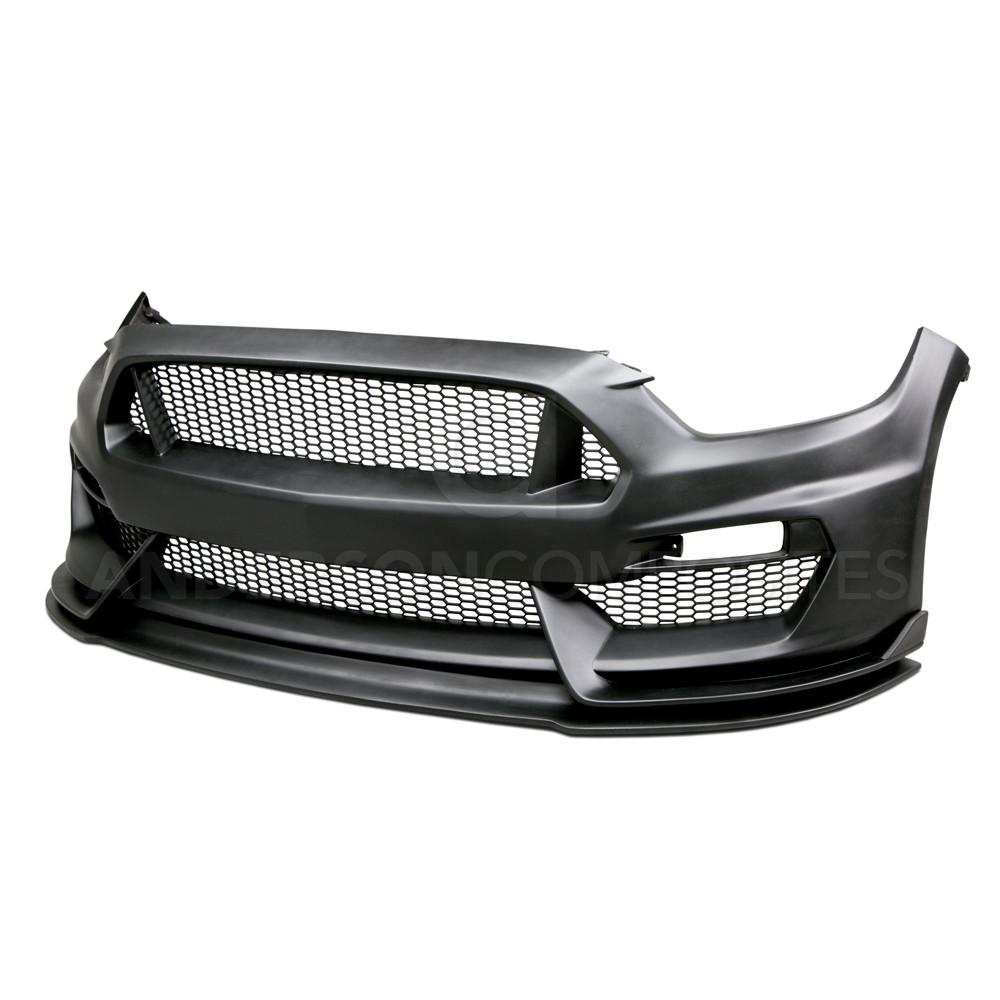 15-16-Ford-Mustang-Gt350-Style-Fiberglass-Front-Bumper-W-Front-Lip