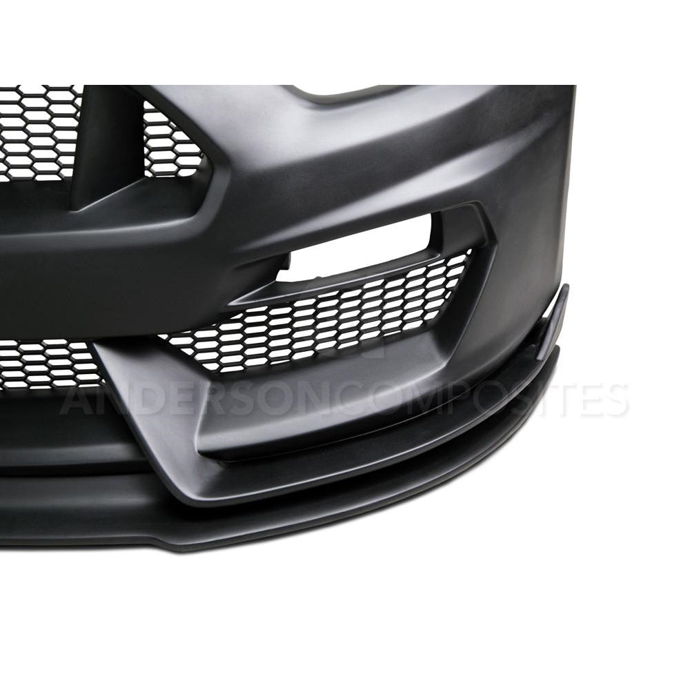 15-16-Ford-Mustang-Gt350-Style-Fiberglass-Front-Bumper-W-Front-Lip