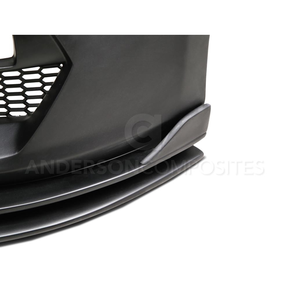 15-16-Ford-Mustang-Gt350-Style-Fiberglass-Front-Bumper-W-Front-Lip