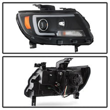 Load image into Gallery viewer, 15-17-Chevy-Colorado-Projector-Headlights---Light-Bar-Led---Black-(Pro-Yd-Cco15-Lbdrl-Bk)