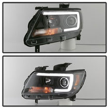 Load image into Gallery viewer, 15-17-Chevy-Colorado-Projector-Headlights---Light-Bar-Led---Black-(Pro-Yd-Cco15-Lbdrl-Bk)
