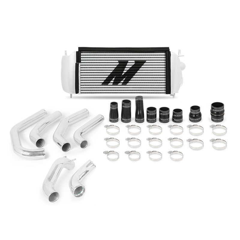 15-17-Ford-F-150-Ecoboost-2.7L-Silver-Performance-Intercooler-Kit-W-Polished-Pipes