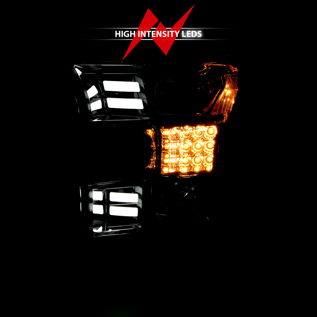 15-17-Ford-F-150-Proj-Headlights-W-Plank-Style-Design-Chrome-W-Amber-Sequential-Turn-Signal