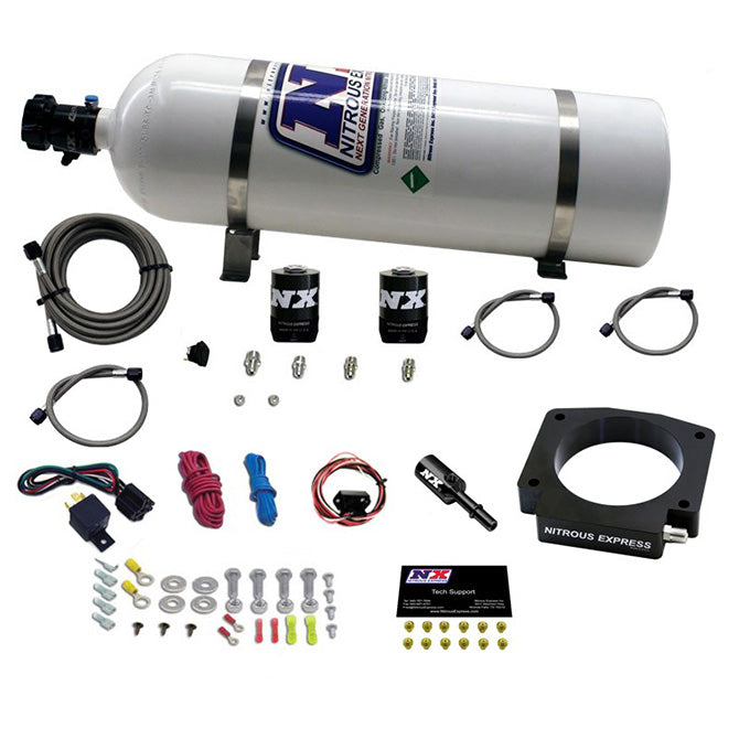 15-17-Ford-Mustang-Gt350-5.2L-Nitrous-Plate-Kit-W15Lb-Bottle